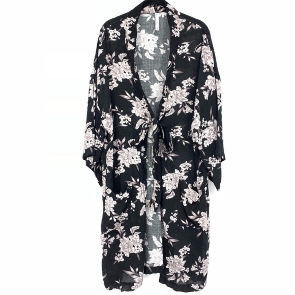 Spiritual Ganster Maya Floral Kimono